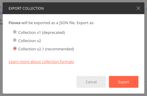 export collection